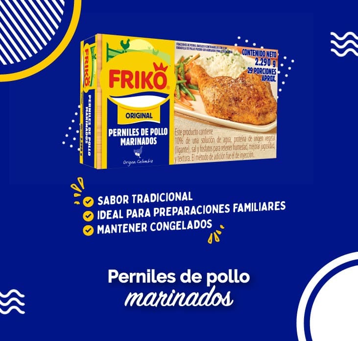 Perniles de pollo Friko